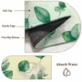thumbnail image 6 of Sage Green Eucalyptus Leaves Round Area Rug 5Ft Washable Circle Rugs for Living Room Bedroom, Spring Botanical Leaf Cream Non-Slip Carpet Floor Mats Indoor Outdoor Carpet Runner Aesthetic Home Decor, 6 of 8