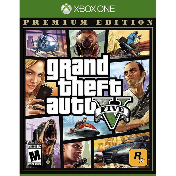 Grand Theft Auto V Edición Premium Xbox One Rockstar Games Xbox One