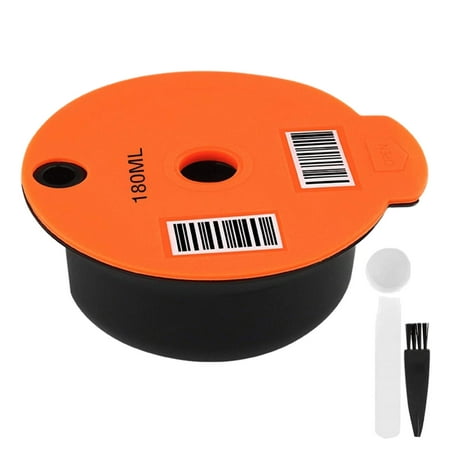 

Coffee Capsules Coffee Cup Filter Refillable Reusable + Coffee Spoon