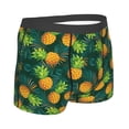 thumbnail image 3 of Disketp Pineapples With Palm Leaves Men'S Boxer Briefs,Soft And Breathable Cotton Underwear With Comfortflex Waistband, 3 of 8