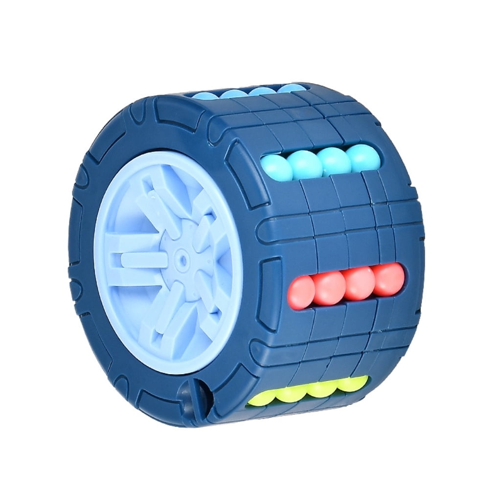 3D Cylinder Cube Puzzle Toy Magical Bean Cylinder Gyro Rotate and Slide Cube Puzzle Games