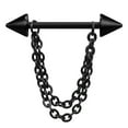 thumbnail image 2 of jiaroswwei 1Pc Fashion Multilayer Chain Drop Nipple Bar Ring Barbell Body Piercing Jewelry, 2 of 8