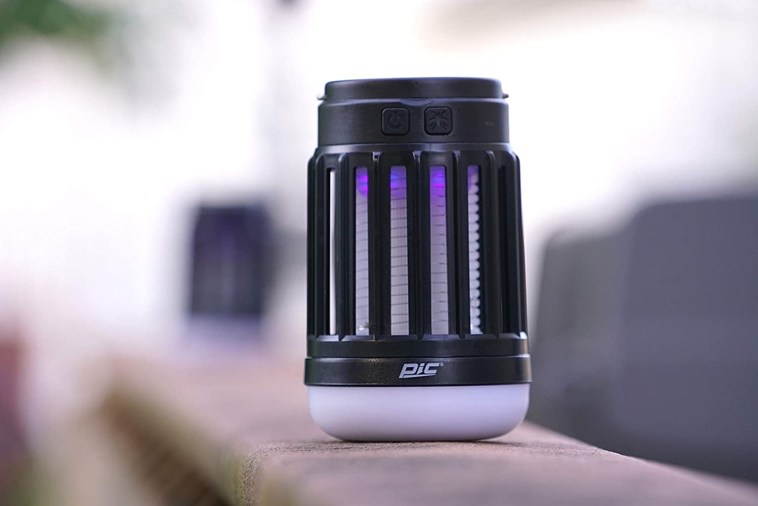 PIC Solar Indoor and Outdoor Mosquito Zapper and Lantern