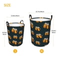 thumbnail image 5 of Daiia Beer Round Laundry Basket with Handles Thickened Waterproof Circular hamper,Dirty Clothes Storage Basket for Bedroom,Bathroom,College Dorm-Small, 5 of 8