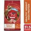 Purina ONE +Plus Adult Healthy Weight High-Protein Formula Turkey Adult Dry Dog Food, 31.1 lb. Bag