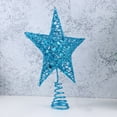 thumbnail image 6 of GETAJGHSD Christmas Tree Toppers Blue Iron Star Topper 1Pack, 6 of 8