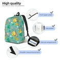 thumbnail image 3 of Rocae Happy Summer for Durable Canvas Backpack Leisure Large Bag Travel Rucksack Multi-function Backpack Medium, 3 of 8