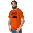 thumbnail image 5 of Father's Day World's Greatest Dad Men's Graphic T Shirt Tees Brisco Brands L, 5 of 6