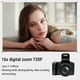 thumbnail image 4 of Cámara digital vankin de 16 MP con pantalla de 2,4 pulgadas y zoom de 16X para fotos y videos de 720P, ideal para adolescentes, estudiantes y personas mayores. Liquidación., 4 of 8