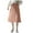 Pink, variant on abtuhar Women's Skirts,Women's Casual Bead A-line Medium Length Gauze Skirt Dance Skirt Performance Dance Skirts Pink S