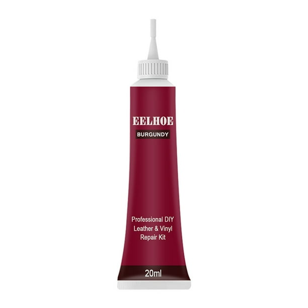 Kit Reparación Vinilo Cuero DIY Pasta Reparadora 20ML para Chaqueta Muebles Sofá