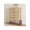 Original wood color (5-drawer chest), variant on Modern 50.5" Tall 5-Drawer Dresser Chest, Brown-red Finish – Freestanding Storage Cabinet & Closet Organizer for Bedroom, Living Room, Narrow Spaces, Apartment