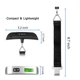 thumbnail image 1 of Báscula para equipaje, pesa digital portátil para equipaje de mano con pintura de caucho, sensor de temperatura, 110 libras, batería incluida - Plateado XianweiShao 8390606044099, 1 of 1