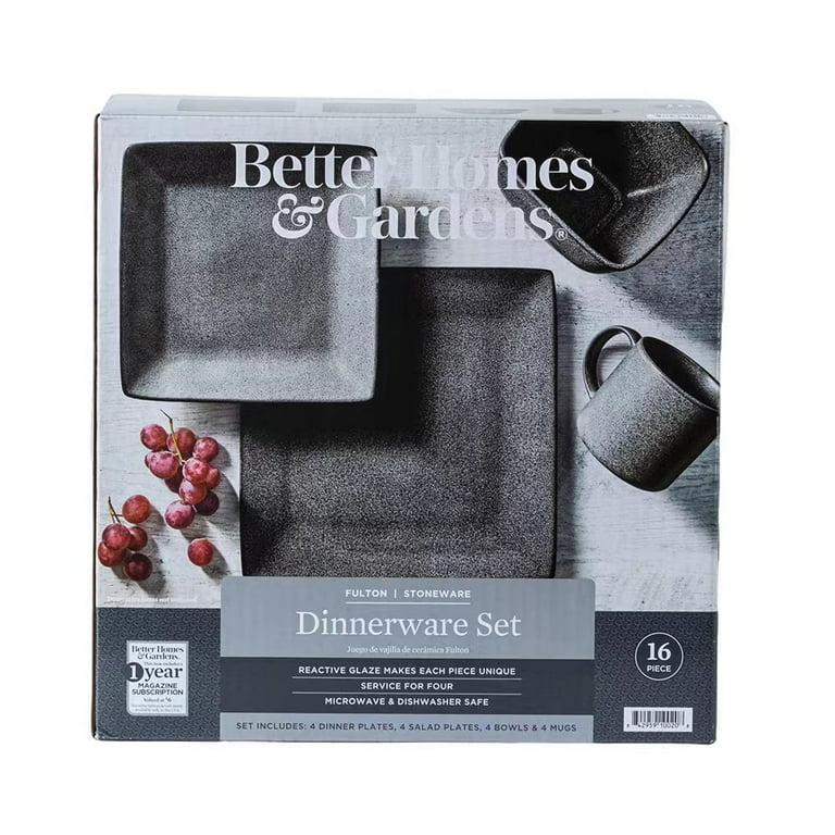 Gray square dinnerware sets 2025