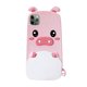 thumbnail image 1 of Funda de teléfono de silicona suave con dibujos animados en 3D para iPhone, carcasa con diseño de gato, cerdo, helado, a la moda, para modelos 12, 11 Pro, X, XR, XS Max, SE 2020, 6, 6s, 7, 8 Plus Fivean unisex, 1 of 2