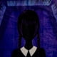 thumbnail image 2 of Manta plateada Buffalo Addams Family Wednesday, 2 of 9