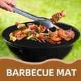 thumbnail image 3 of CTIRCHIU Barbecue Pads Nonstick Black Durable Lightweight for Bbq Use 2Pcs, 3 of 8