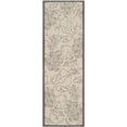 thumbnail image 2 of Safavieh Courtyard Helen Floral Indoor/Outdoor Runner Rug, Sand/Black, 2'3" x 6'7", 2 of 8