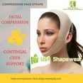 thumbnail image 2 of Chin Strap post surgical after chin surgery unisex medium size FREE LIPOFOAM STRIP WITH PURCHASE, 2 of 3
