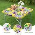 thumbnail image 3 of Graffiti Art Tablecloth with Chic Modern Abstract and Geometric Designs, Colorful Tie Dye, Psychedelic Rainbow Gradient and Retro Vintage Style, 3 of 5