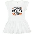 thumbnail image 3 of Inktastic Christmas Cookie Baking Crew with Oven Mitts Girls Toddler Dress, 3 of 5