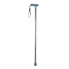 Folding Alum Cane w/ Glow Grip Handle & Tip Celebration
