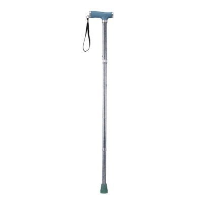 Folding Alum Cane w/ Glow Grip Handle & Tip Celebration