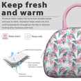 thumbnail image 3 of Botanical Sketch Lunch Tote - Scientific Plant Drawings, Reusable Insulated Bag for Horticulturists, 3 of 4