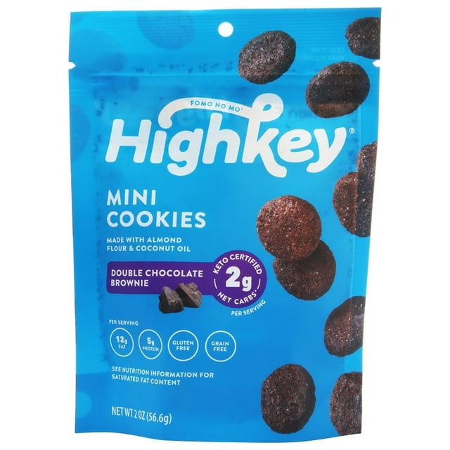 HighKey - Mini Cookies Double Chocolate Brownie - 2 oz.