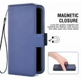 thumbnail image 4 of Étui de Téléphone Mobile pour oneplus 5, Étui à Rabat, Bleu, 4 of 7