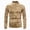 W142-Gold, variant on NOLDARES Mens Mock Turtleneck Long Sleeve Basic Pullover Ribbed Thermal T Shirts Lightweight,Slim Fit(W142-Purple)