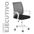 thumbnail image 2 of Silla De Oficina Ejecutiva Onof SORAT-NE/B Ajustable Con Asiento Giratoria Premium, 2 of 7