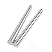 Orgry 2PCS Linear Motion Rods 8mm x 300mm(.314 x 11.8 inch)Case Hardened Chrome Plated Linear Motion Rod Shaft Guide for 3D Printer,DIY,CNC - Metric h8 Tolerance