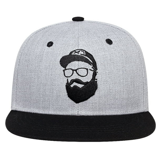 Gorra de béisbol Beardeds Uncles Anime Snapback Hat HipHop F