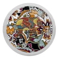 thumbnail image 1 of 4PCS Round Elephant Cabinet Fluorescence Knob Glowing in the Dark Furniture Drawer Pulls Handle with Screws, 1 of 5