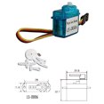 thumbnail image 3 of LS-0006 - MOTOR SERVO 4.5-6V PLASTIC GEAR ANALOG MEDIUM, 3 of 3