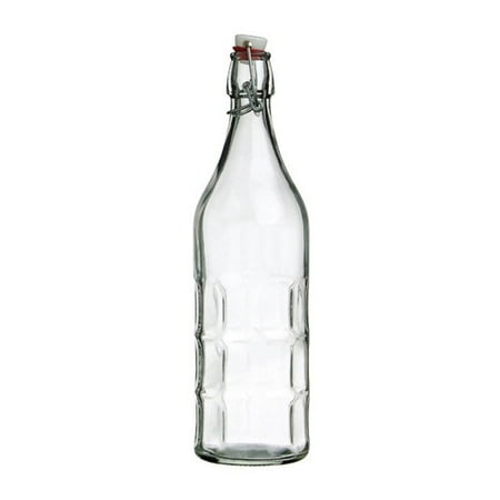 - Vandue Corporation Culaccino Swing Top Round 34 oz. Glass Bottle