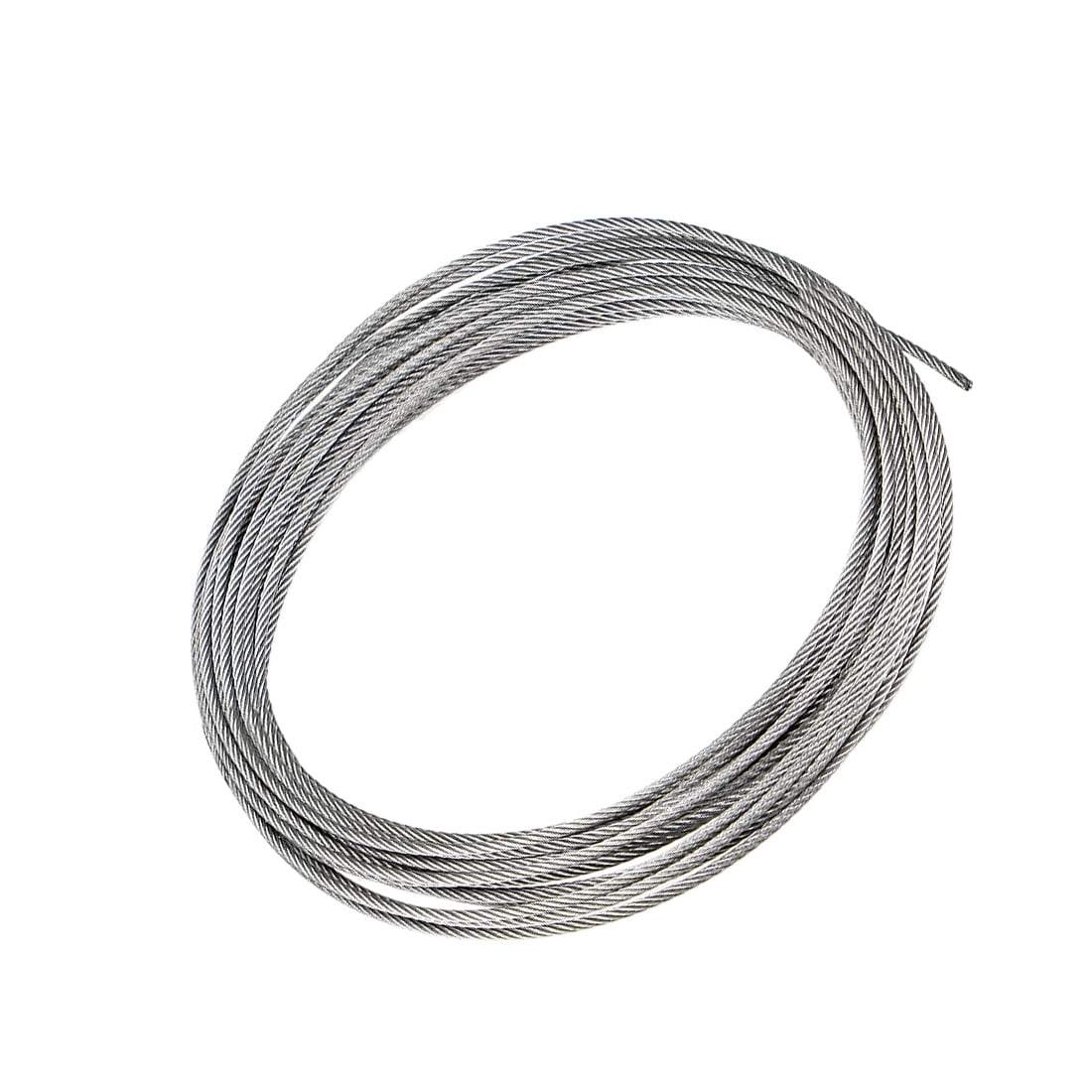  uxcell® 3mm Diameter Flexible Metal Wire Rope Cable 12 Meter  Length : Home & Kitchen