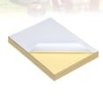 thumbnail image 2 of 100pcs A4 Adhesivo Adhesivo Papel de escribir Papel de etiqueta Papel de impresión en blanco para Office School (Blanco), 2 of 5