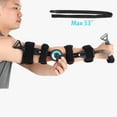 thumbnail image 4 of Hinged ROM Elbow Brace, Adjustable Range of Motion Support for Arm Injury, Post OP ROM Elbow Brace Support for Injury Recovery, 4 of 7