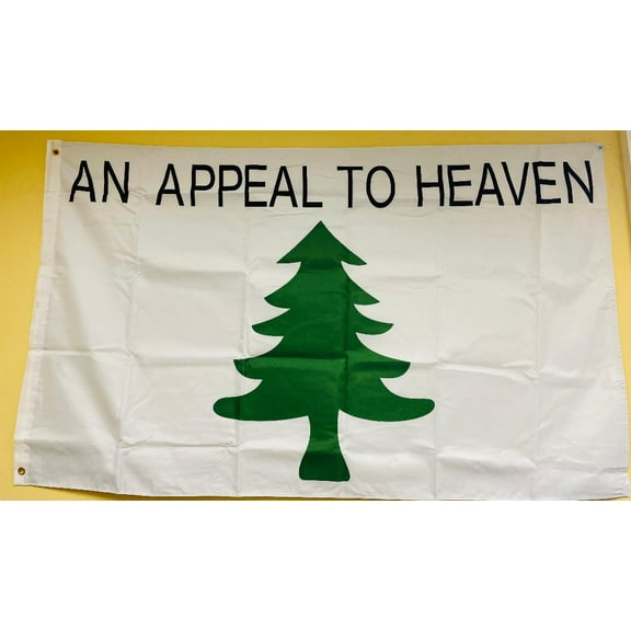 AN APPEAL TO HEAVEN LIBERTY PINE TREE 3X5FT DOUBLE SIDED FLAGS AND BANNER