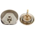 thumbnail image 4 of Chicago Faucets 151.551.ID.1 Turn Control Tub Drain Trim, Brushed Nickel, 4 of 4