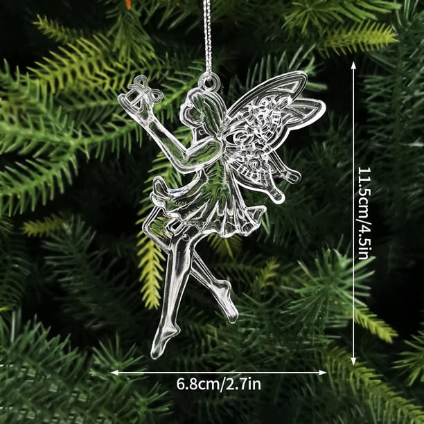 30 Adornos De Carámbanos De Plástico Transparente, Carámbanos De Navidad Acrílicos Transparentes Para Decoración De árbol De Navidad (carámbano De 5.1 In 1