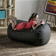 thumbnail image 4 of Jaxx Sofa Saxx Bean Bag Lounger, 4-Feet, Dark Denim, 4 of 4