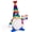 Take the flag, variant on AOOOWER Rainbow Heart Gnomes Plush Dolls Dwarf Elf Figurine with Banners for Home Decors