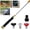 Black, variant on 2026 Nozzle Power Washer for Garden Hose Portable Hydro Jet with 3 High Pressure Nozzles Adjustable Spray Patterns for Car Washing Patio Pet Bathing Garden Watering Pocket Hose Compatible Cleaning To
