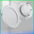 thumbnail image 1 of Lámpara empotrada LED ultradelgada con orificio antideslumbrante, lámpara principal para el hogar de 7 W, lámpara de techo redonda con orificio de hierro para sala de estar, 1 of 1