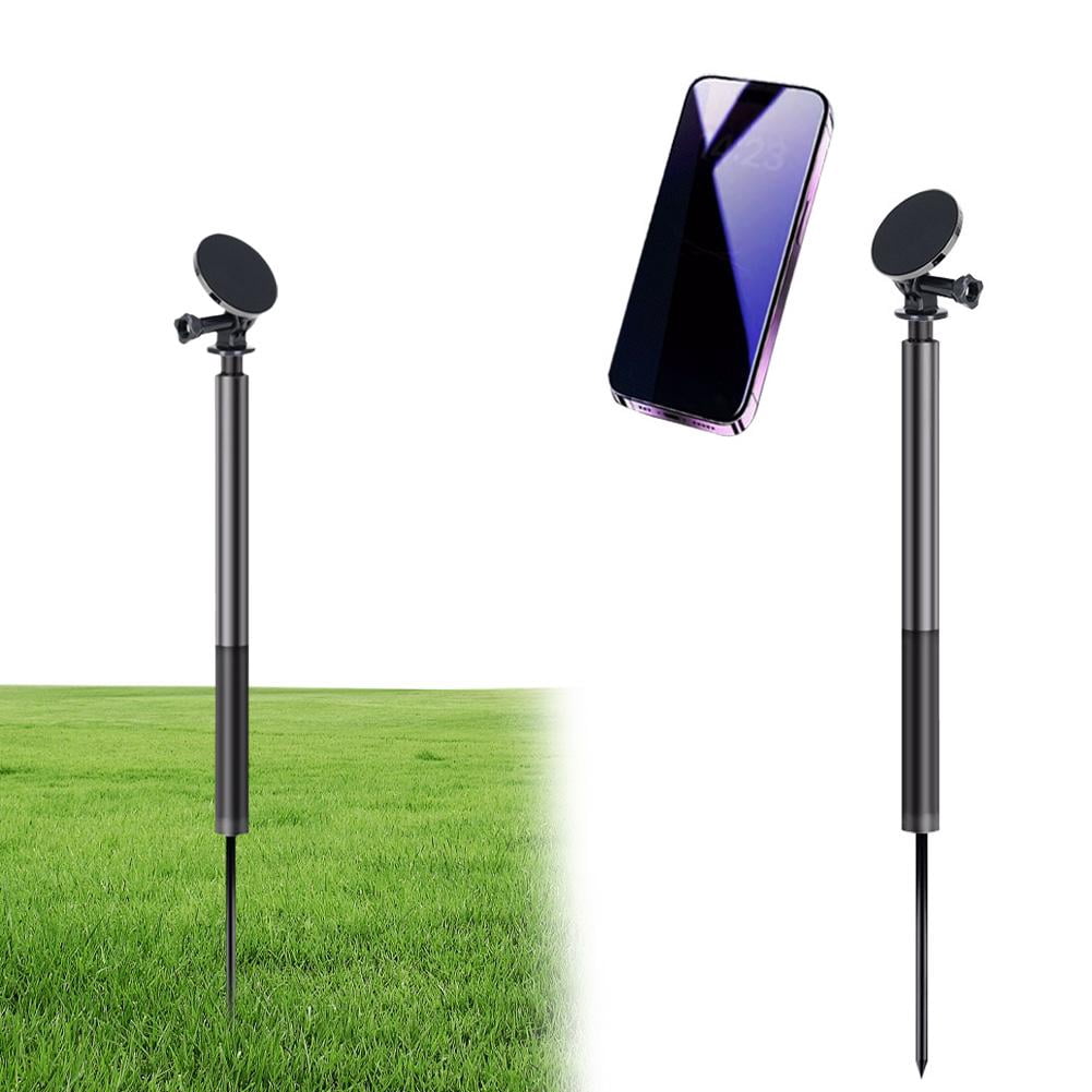 QHUDLV Ball Head Mobile Phone Magnetic Stand Outdoor Fishing Hand Stick Tools Swing R2Z1 Accessories Photography Insertion Selfie