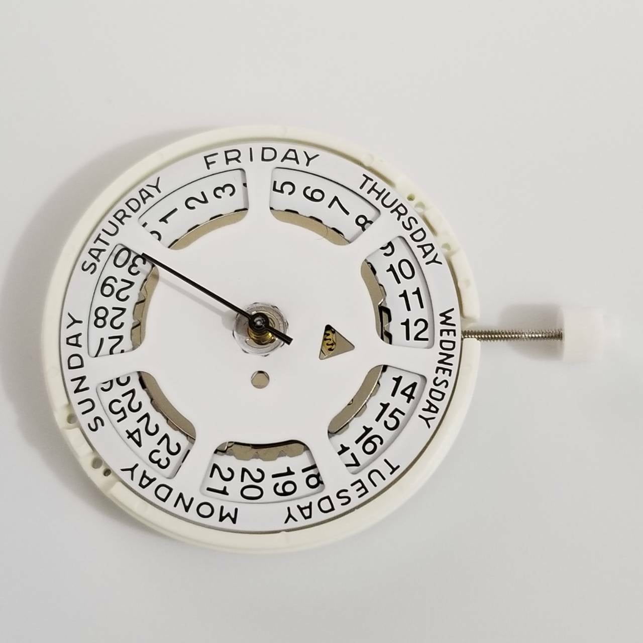 1x  25.60MM Quartz Watch Movement, 3 Hand, 1 Jewel, Date at the 3 Watch DIY Accessory for Swiss