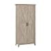 thumbnail image 3 of Bush Furniture Key West Armoire de Rangement Haute avec Portes en Gris Délavé, 3 of 15